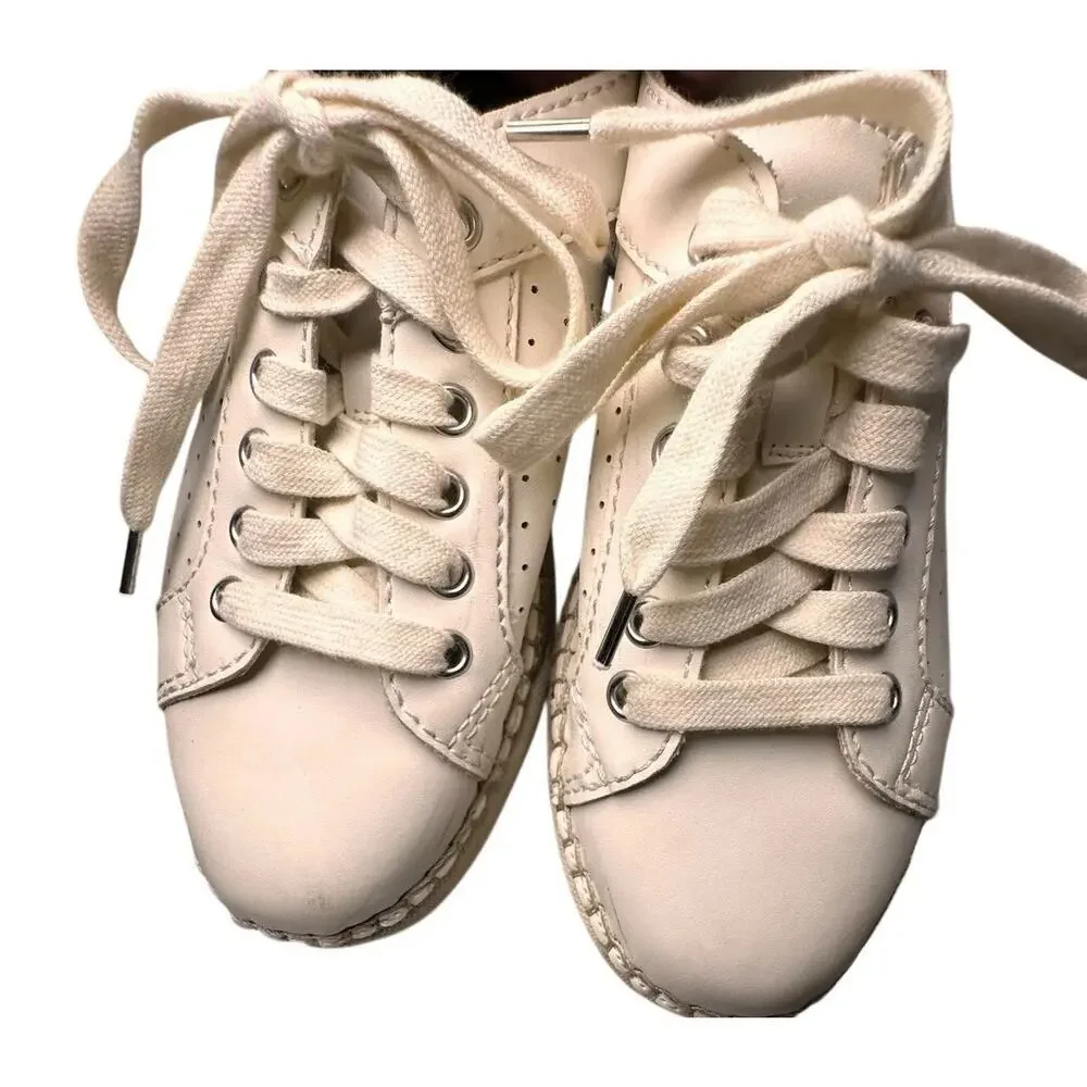 Dolce Vita Morris Espadrille‎ Sneaker Ivory Sz 8.5